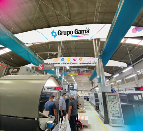 Planta de producción de Grupo Gama
